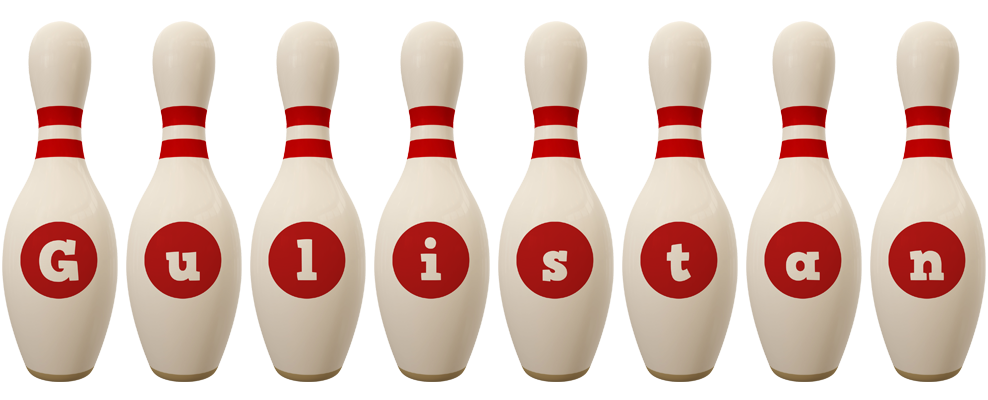 Gulistan bowling-pin logo