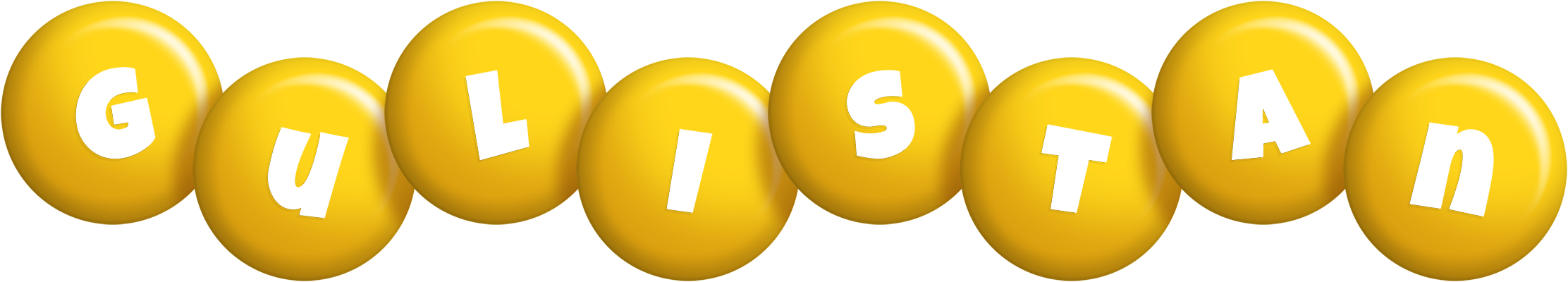 Gulistan candy-yellow logo