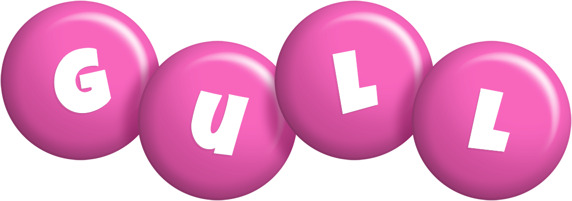 Gull candy-pink logo