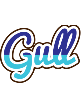 Gull raining logo