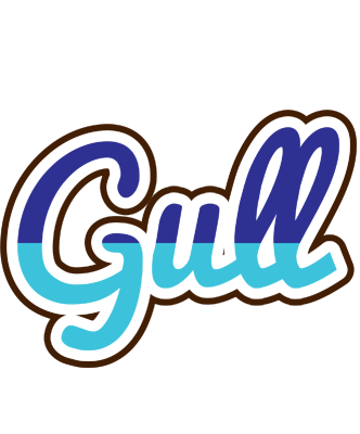 Gull raining logo