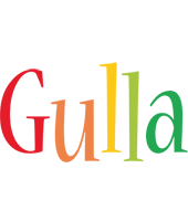 Gulla birthday logo