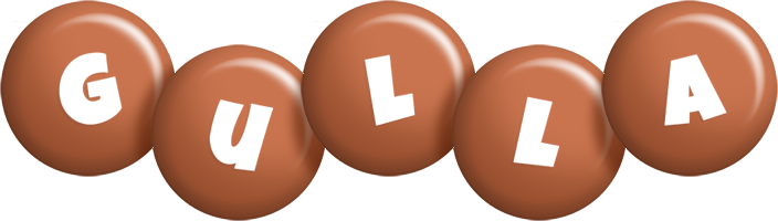 Gulla candy-brown logo