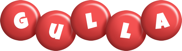 Gulla candy-red logo