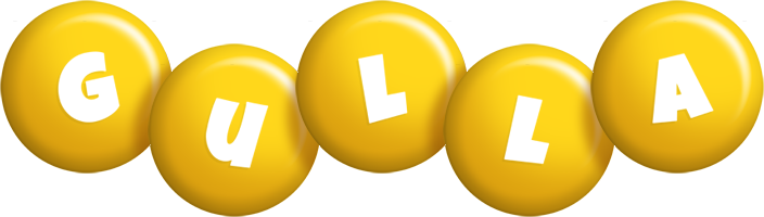 Gulla candy-yellow logo