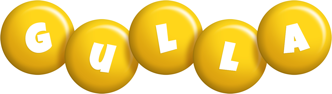 Gulla candy-yellow logo