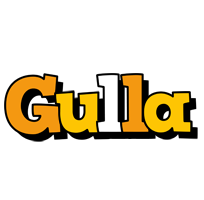 Gulla cartoon logo