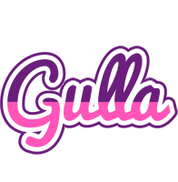 Gulla cheerful logo