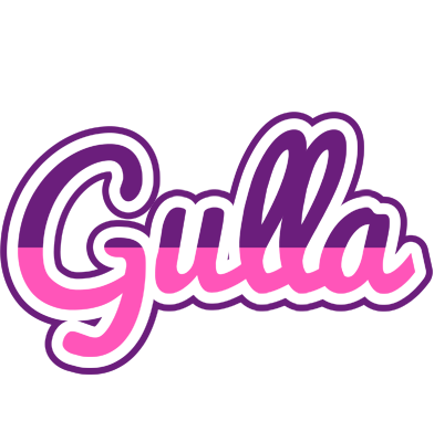 Gulla cheerful logo