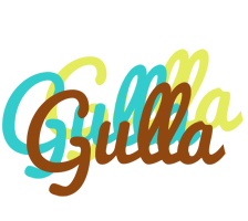 Gulla cupcake logo