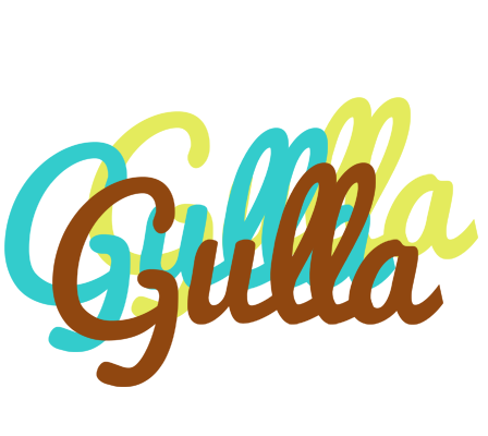 Gulla cupcake logo