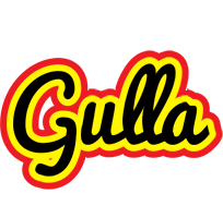 Gulla flaming logo