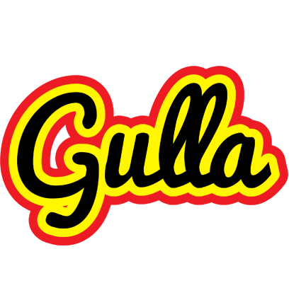 Gulla flaming logo