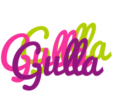 Gulla flowers logo