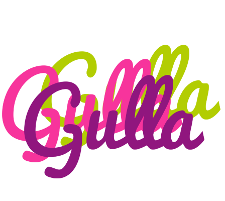 Gulla flowers logo