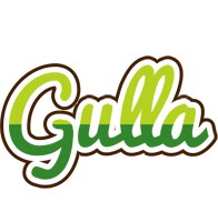 Gulla golfing logo