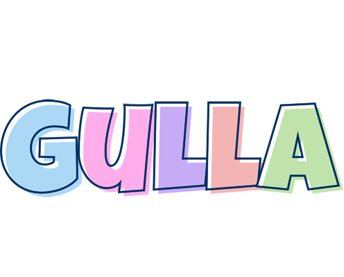 Gulla pastel logo