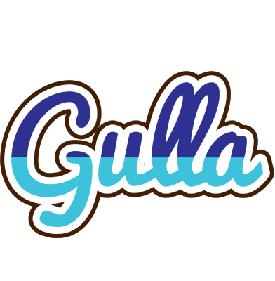 Gulla raining logo