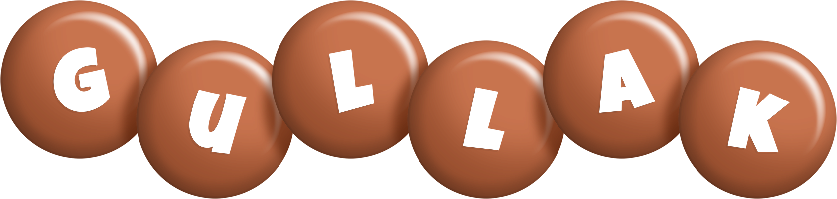 Gullak candy-brown logo