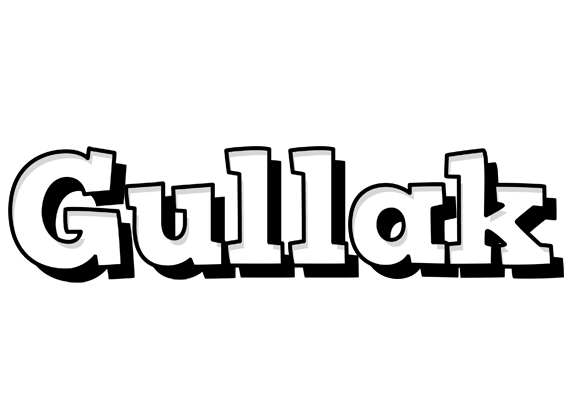 Gullak snowing logo
