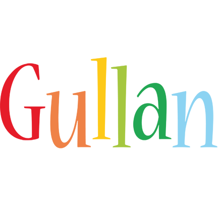 Gullan birthday logo