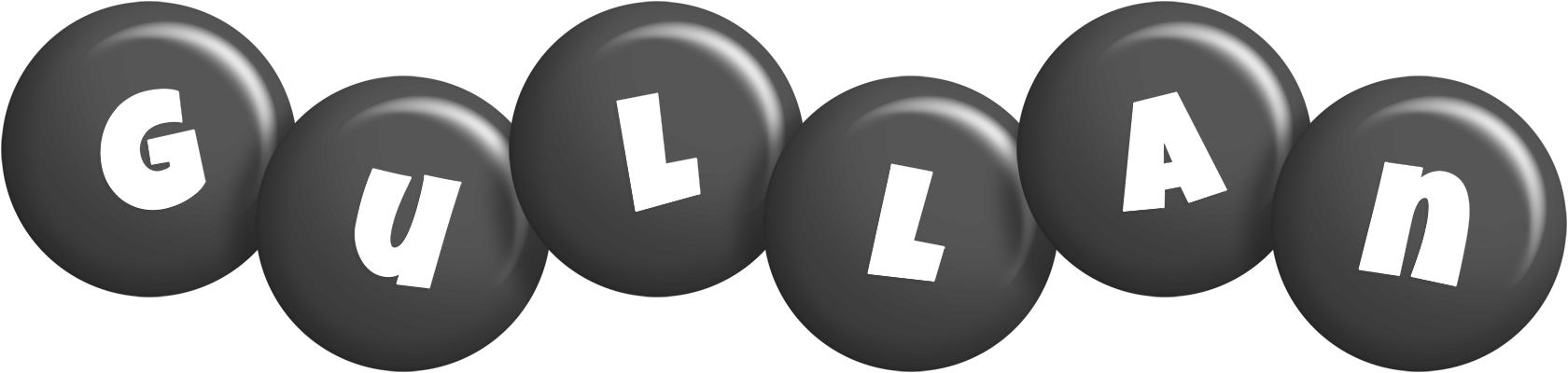 Gullan candy-black logo