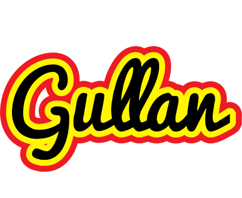 Gullan flaming logo