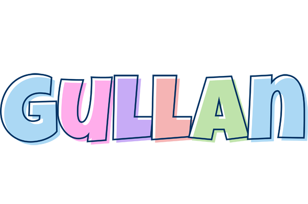 Gullan pastel logo