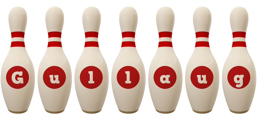Gullaug bowling-pin logo