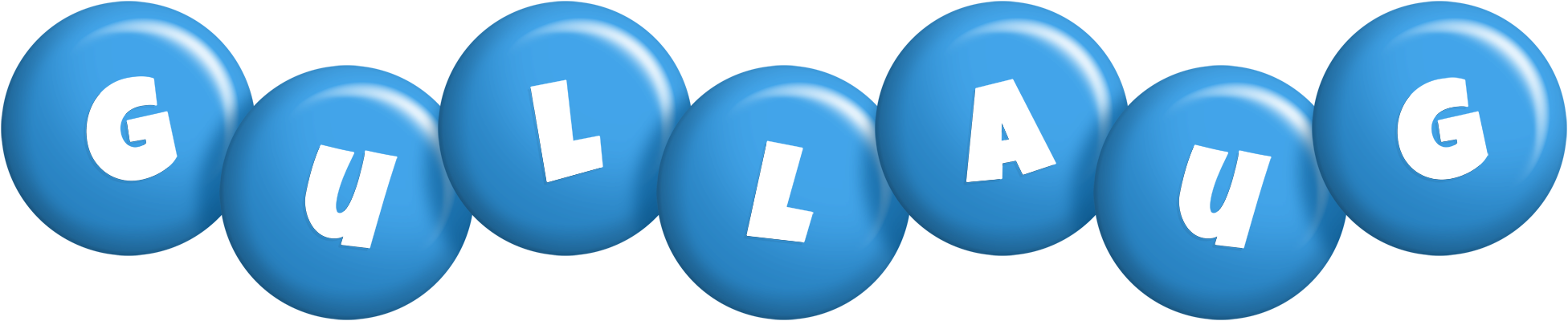 Gullaug candy-blue logo