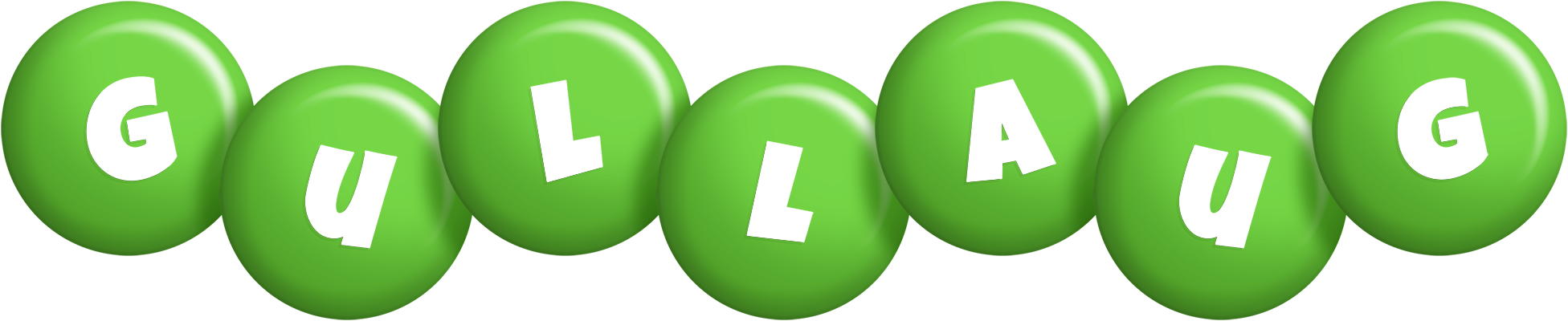 Gullaug candy-green logo