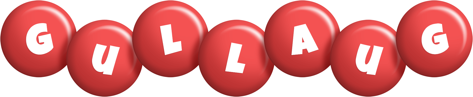 Gullaug candy-red logo