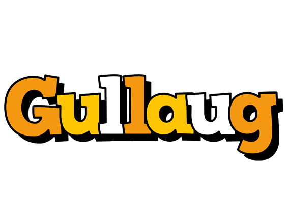 Gullaug cartoon logo