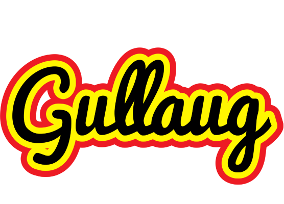 Gullaug flaming logo