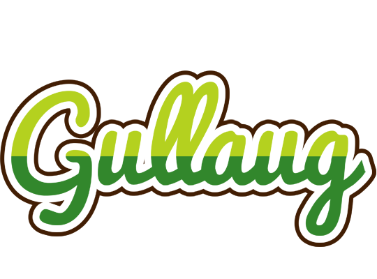 Gullaug golfing logo