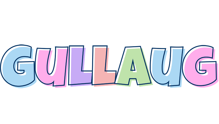 Gullaug pastel logo