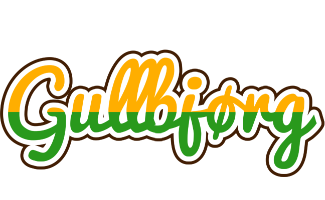 Gullbjørg banana logo