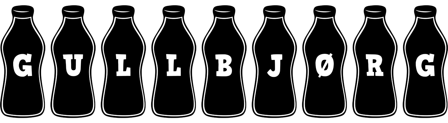 Gullbjørg bottle logo