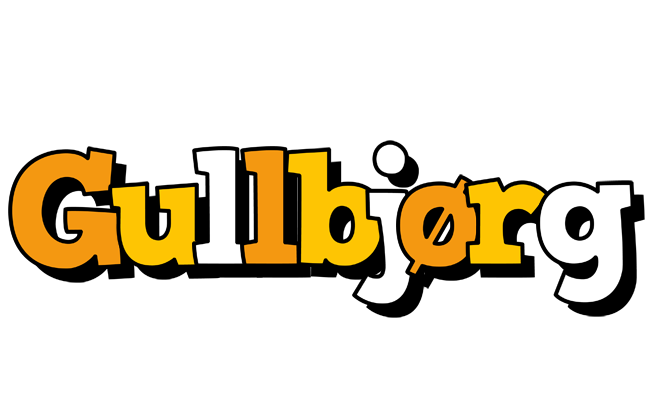 Gullbjørg cartoon logo