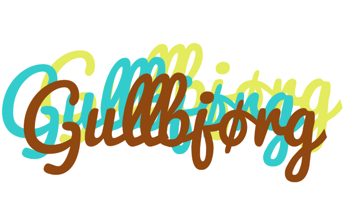 Gullbjørg cupcake logo
