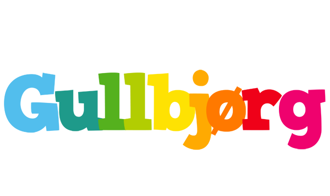 Gullbjørg rainbows logo