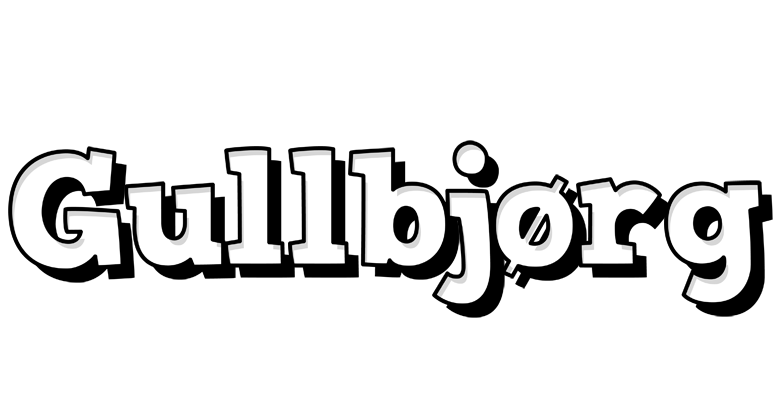 Gullbjørg snowing logo