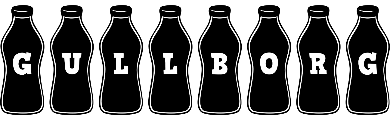 Gullborg bottle logo