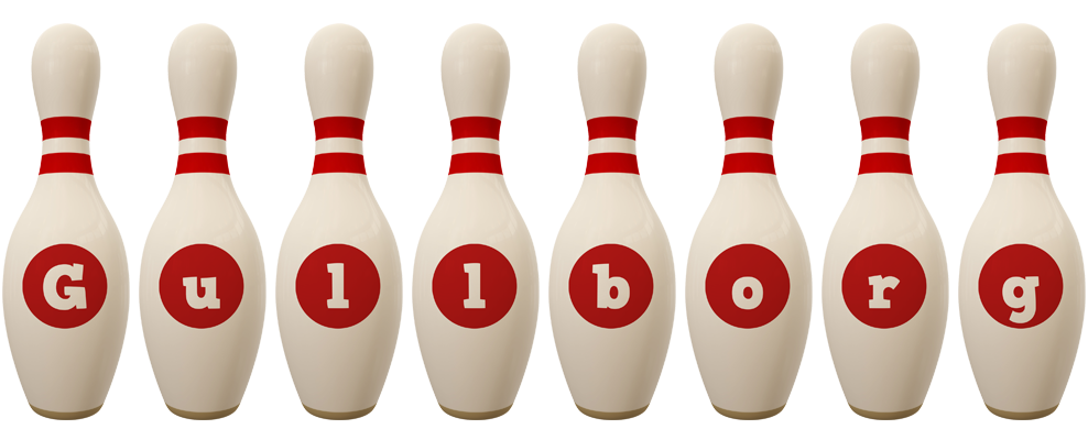 Gullborg bowling-pin logo