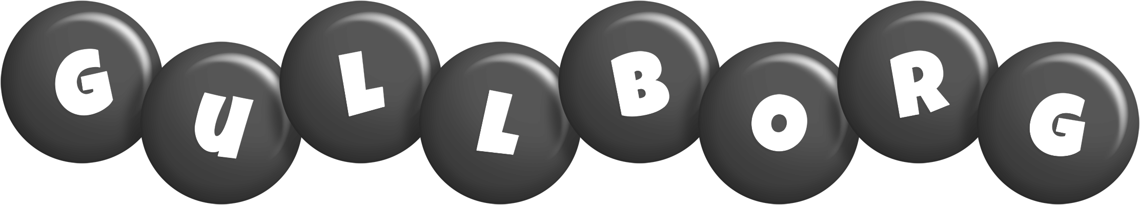Gullborg candy-black logo