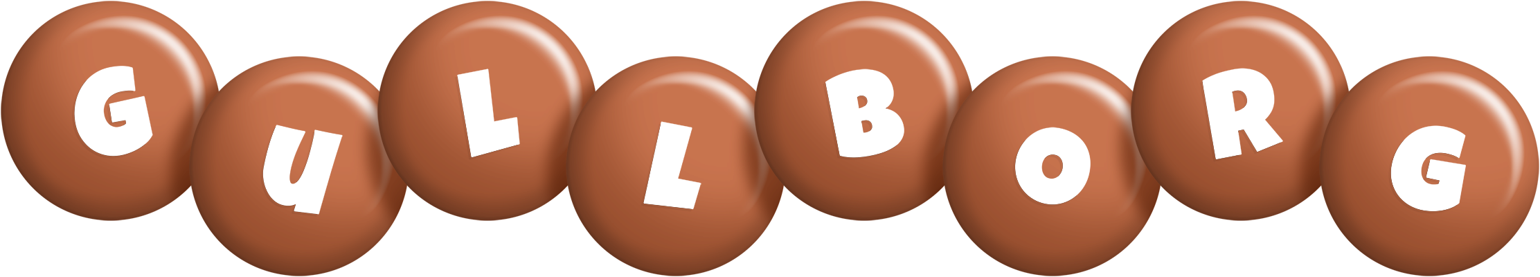 Gullborg candy-brown logo