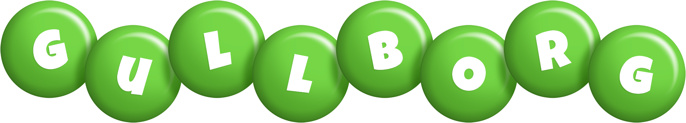 Gullborg candy-green logo
