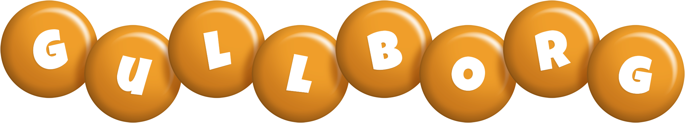 Gullborg candy-orange logo