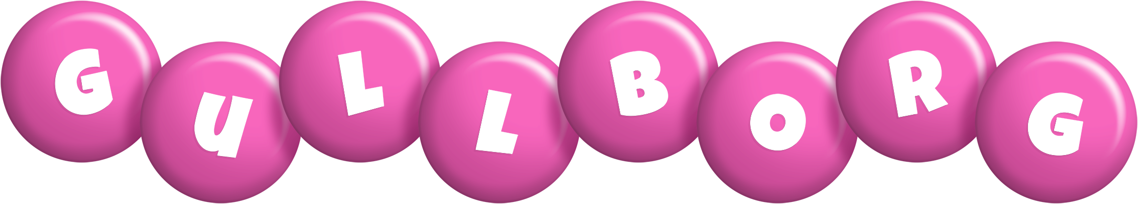Gullborg candy-pink logo