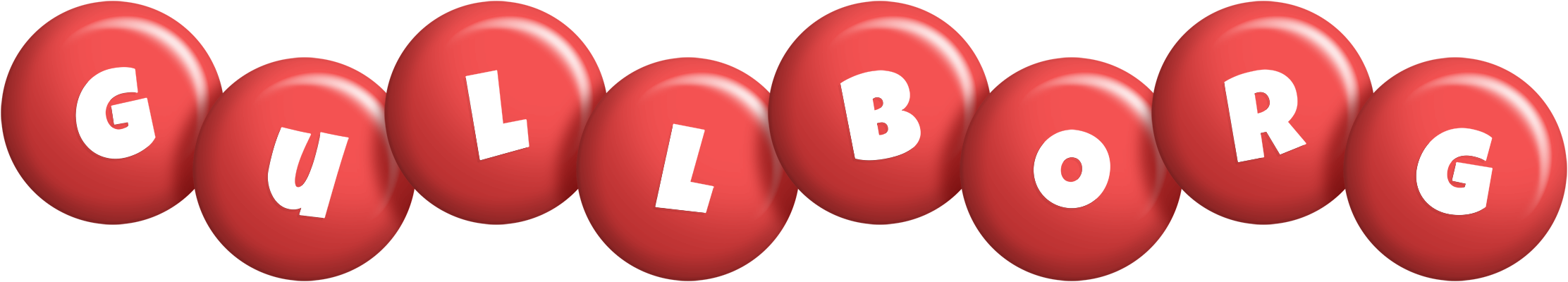 Gullborg candy-red logo